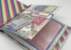 China Birthday Children'S Binder Album Photo Scrapbooking 20 Pages Or More 3D Die Cut wholesale