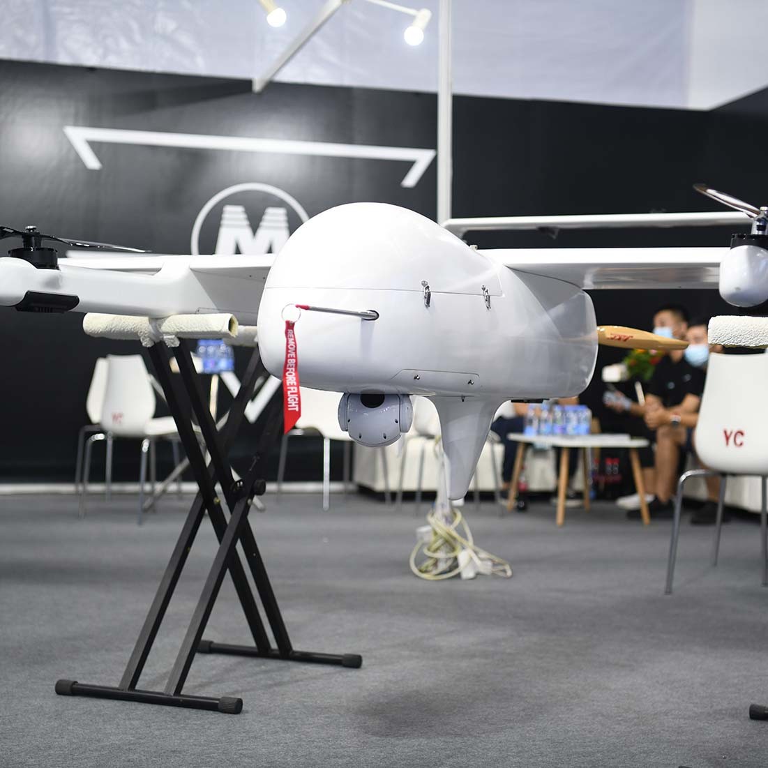 2KG 2Axis Dual Sensor UAV Gimbal Camera 360° Continuous Gyro Platform