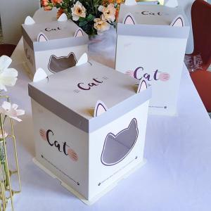 China Custom Order Accepted Cake Packaging Boxes wholesale