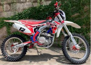 China Professional Off Road Dirt Bike , Road Registered Dirt Bike Double Muffler wholesale