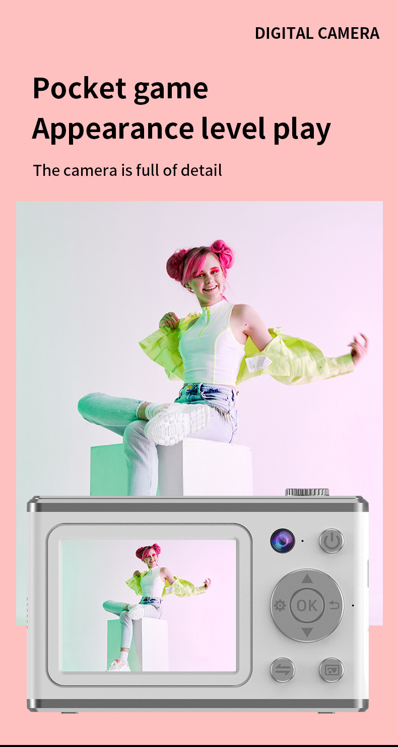 Shakeproof CCD Digital Video Camcorder Camera For Selfies And Stunning Photos