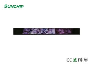 China Ultra Wide Stretched LCD Display 28 Inch Commercial Ads Player High Performance on sale