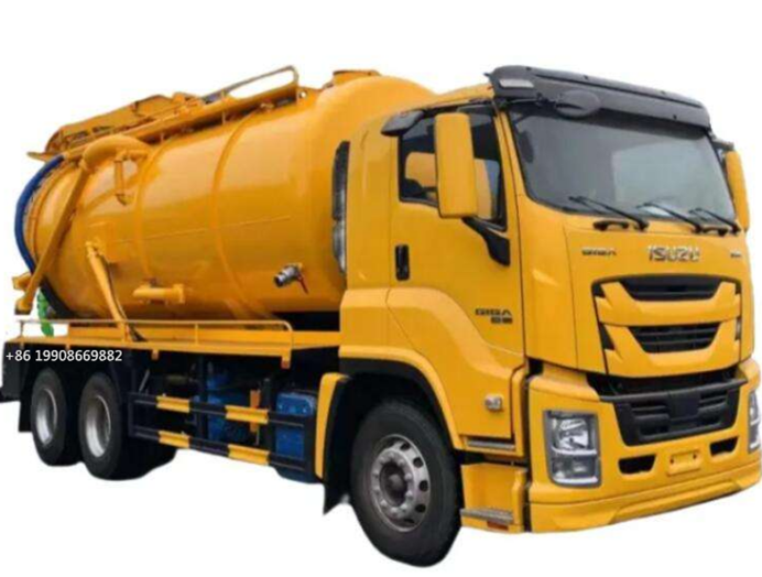 Dongfeng 4x2 Driver 8000L Sewage Suction Truck with Vacuum Pump for Sucking Waste Water Vacuum Sewer Tanker Suction Truck