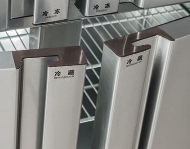 Restaurant 180L Under Counter Refrigerators Stainless Steel 304