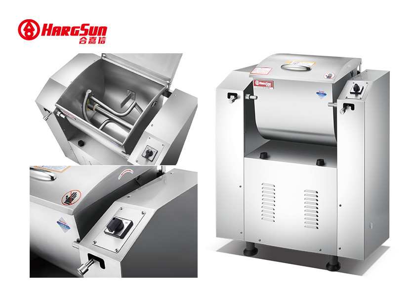 1500W 50 Litre Horizontal Dough Mixer easy control For School