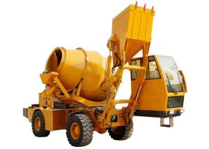 China Volumetric Self Loading Concrete Mixer , Mobile Ready Mix Concrete Truck wholesale