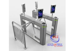 China Barcode RFID Temperature Face Recognition Tripod Turnstile Gate wholesale