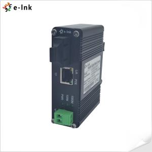 China DIN Rail RJ45 3W Industrial Ethernet Media Converter 1000Base-T wholesale