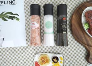 China 350ML High Durability Salt Pepper Grinder Plastic Mill wholesale