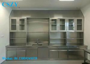China 304&316 stainless steel lab bench/ stainless steel lab work table/ laboratory furniture on sale