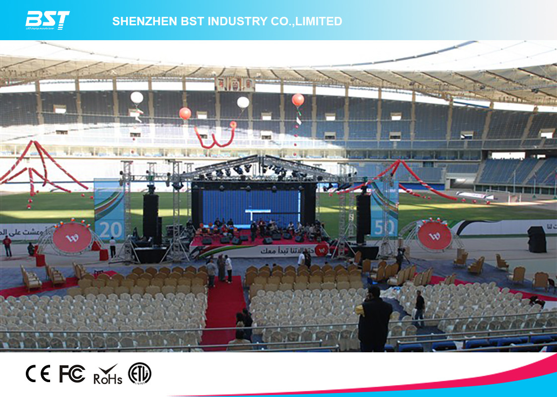 High Resolution P3.91 Outdoor Led Video Display Hire Led Screen , Waterproof IP65