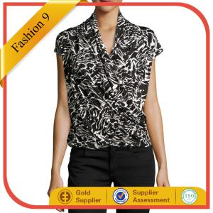 China Women Ruffled Blouse wholesale