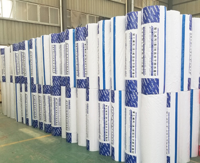 1000mm Self Adhesive Foundation Waterproofing Membrane 500 N/50mm