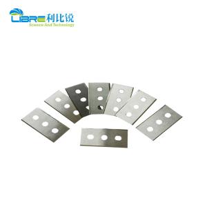 China Three Holes 43×22×0.4mm Film Slitting Blades wholesale