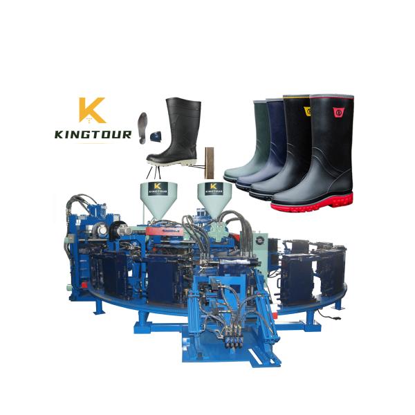 12 Station Sports Shoes Making Machine Rotary 2 Color Injection Molding Machine Automatic