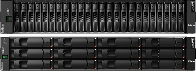 2U24 7Y71A00QWW Lenovo ThinkSystem DE2000H Storage Server Hybrid SFF Hard Drive Array