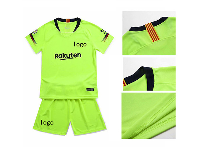 Custom kids soccer jersey full kit with socks football jersey for kids