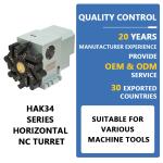 Hak34 Sending signal Hall unit HAK34-6140 series horizontal tool holder NC
