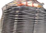 Black Oxide Flexible Stainless Steel Wire Rope Mesh For Aviary Fence