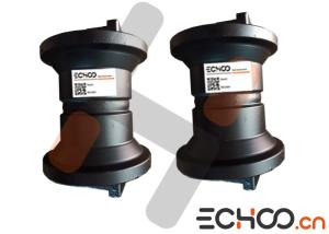China Black VIO55CR Mini Excavator Rollers Bottom Track Rollers For Yanmar Digger Parts wholesale