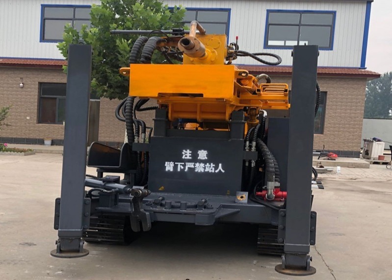 OEM 350 Meters 140kw Pneumatic Borewell Machine 1 Year Warranty