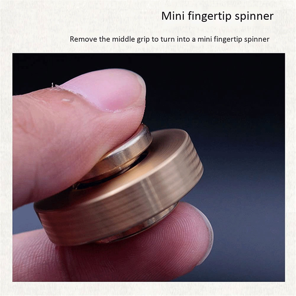 Metal Sensory Fidget Spinner Toy Inception Space Whirlwind for Focus and Relaxation