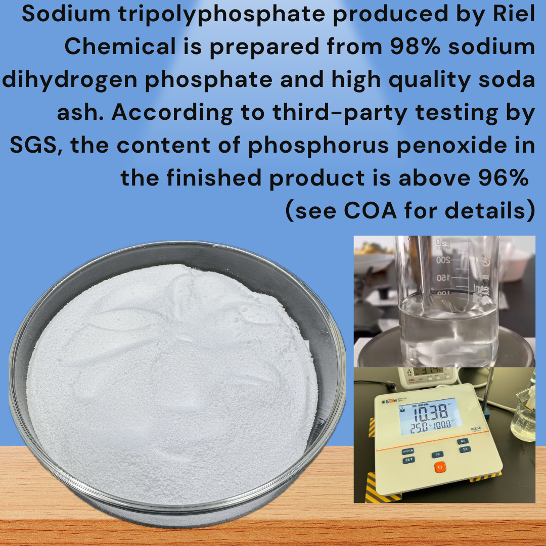Industrial Grade Highly Purified Sodium Tripolyphosphate Powder For Water Treatment