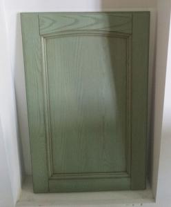 China Oak solid wood door panel，top Arc kitchen cabinet door,country style cabinet door wholesale