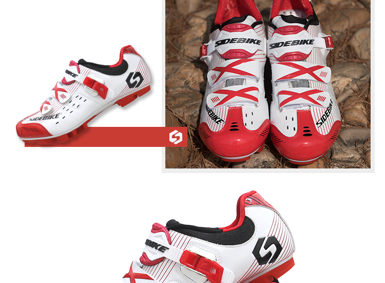 Shockproof Road Racing Bicycle Shoes Water Resistant Anti - Collision Design