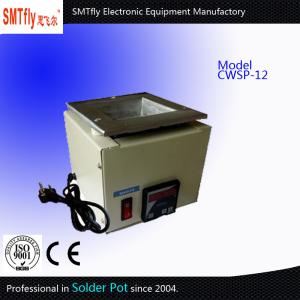 China Manual Solder Dipping Machine With High Temperature Resist Solder Pot wholesale