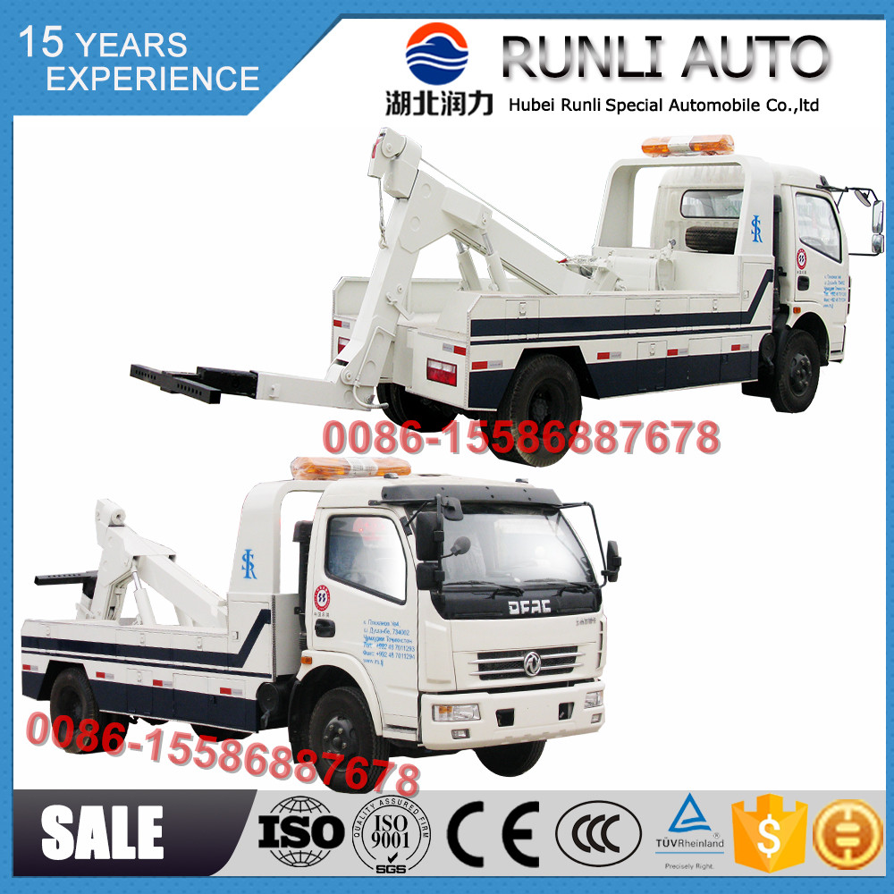 Diesel Fuel Type 4x2 5 Ton Towing Tractor Wrecker Tow Truck Body Manufacturer