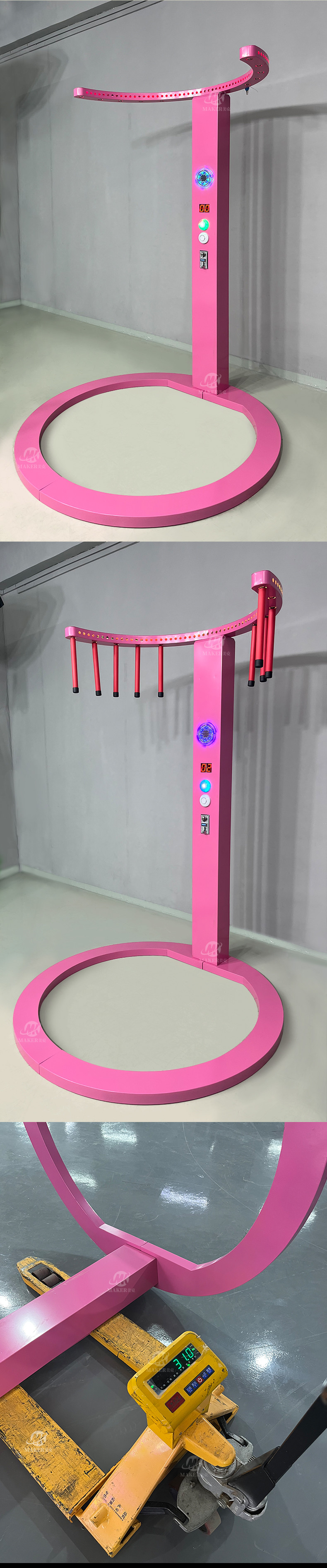 Coin Operated Sports Game Machine Acardes Eye Fast Chips Games Machine Customized Plug Type