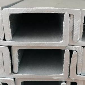 China ASTM Q235 Carbon Steel C Channel Beam No Perforated G3452 Hot Rolled wholesale