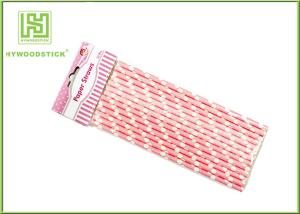 China Yellow And White Party Paper Straws Party Accessories Greaseproof wholesale