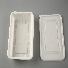 China 650ml Biodegradable Disposable Cutlery 22oz With Lid Lunch Box wholesale