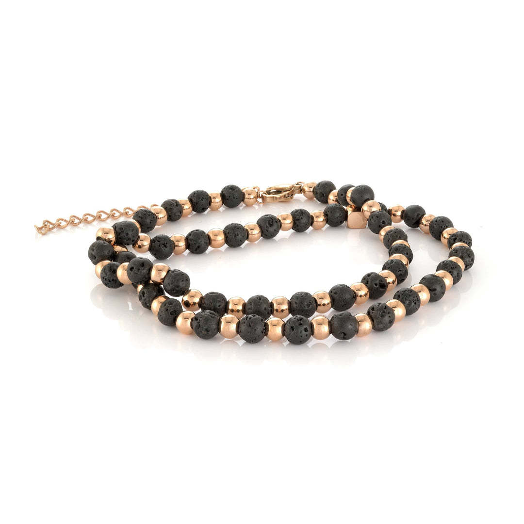 New Adjustable Stainless Steel Tiger Eye Stone Men's Beaded Bracelet