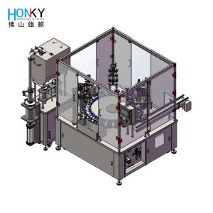 China 300ml Daily Chemical Washing Gel Filling And Capping Machine With Pump Cap Capping wholesale