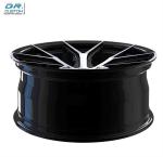 1 Piece Racing Forged Wheels Hyper Black ET25 5x112 18 Inch Rims