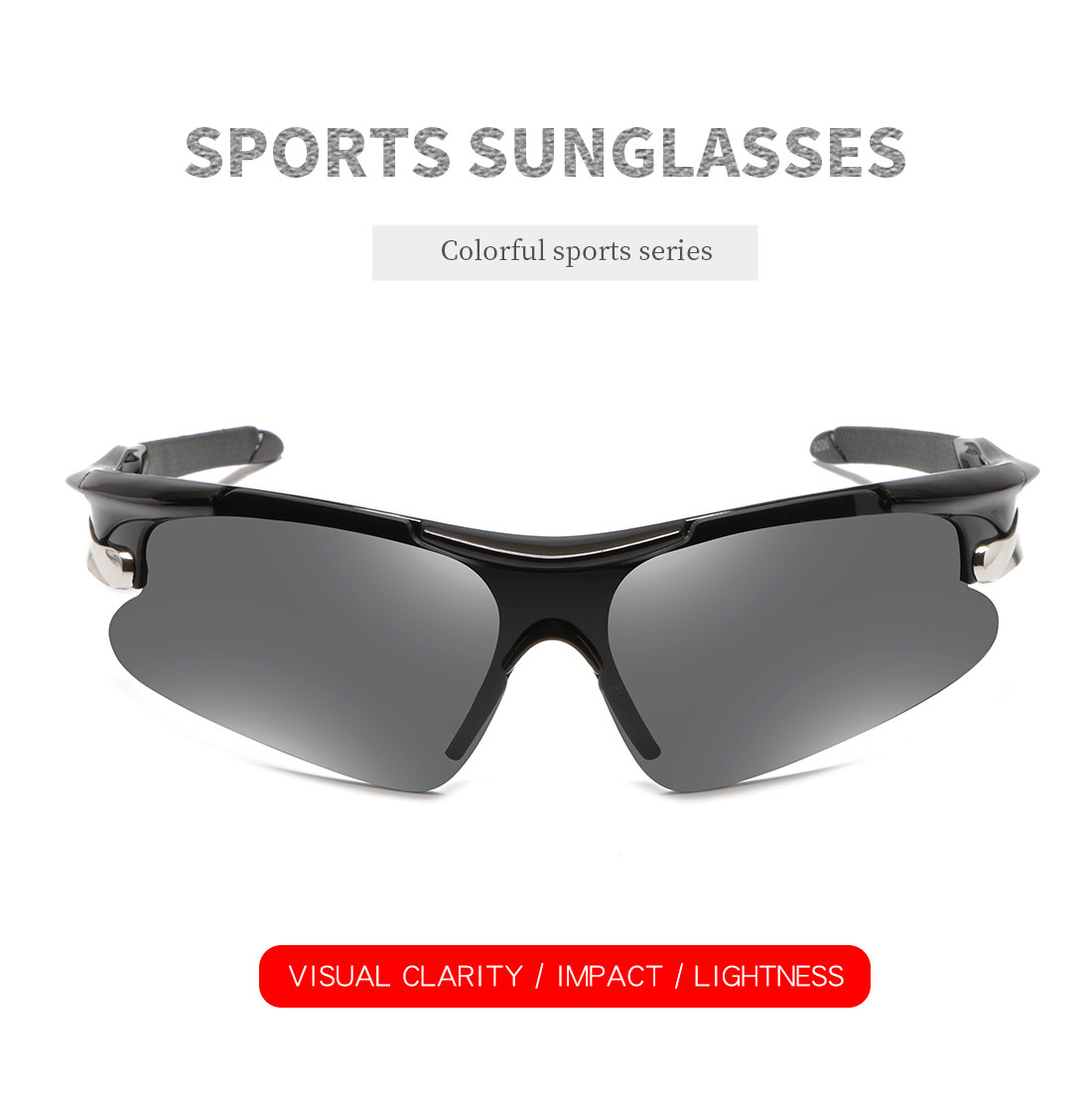 Classic Running Windproof Designer Sports Polarized Cycling Sunglasses