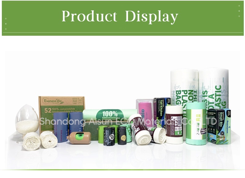 Clear PLA Compost Bags Biodegradable Poly Bags For Packaging