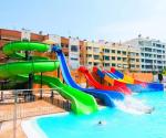 Fiberglass Swimming Pool Slide Combo Suitable For Water Park, Hotel, Resort