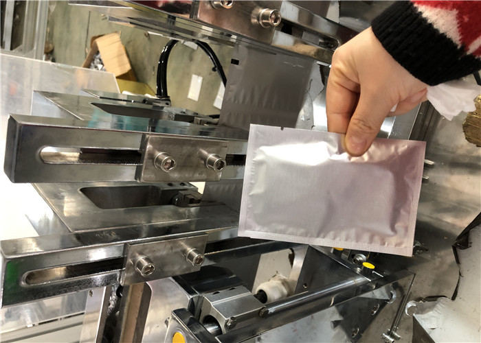 Alcohol Prep Pads Wet Wipes Packing Machine , Wet Tissue Packing Machine