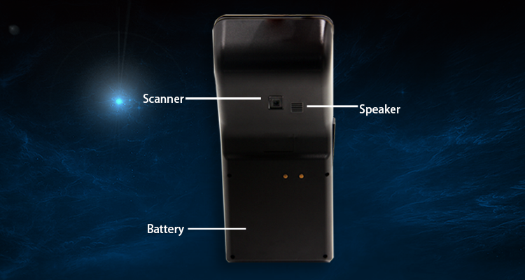 Android 6.0 POS Machine with 7 Inch HD IPS Screen and Built-in Thermal Receipt Printer