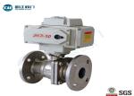 ASME B16.34 SS 304 Electric Ball Valve AC 220V Type For Oil Industry