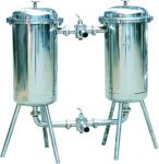Manufacturing Plant Food Sanitary Stainless Steel Dairy Milk Filter Duplex