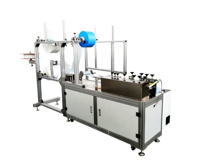 Power 8.5 Kw Medical Sanitary Face Mask Machine Capacity 100-120 Pcs/Min