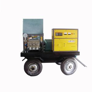 China 600bar 75kw Trolley High Pressure Cleaner High Pressure Water Jet Cleaning Machine wholesale