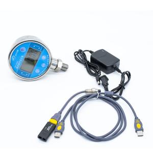 China RS485 Intelligent Digital Pressure Gauge Industrial Data Logging Pressure Gauge wholesale