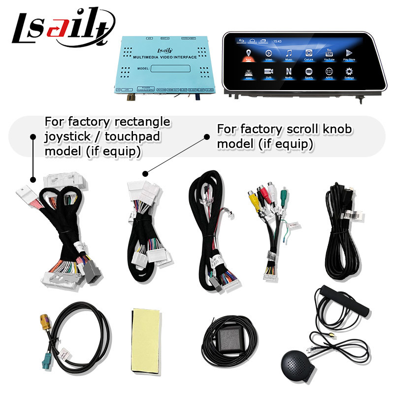 Android 8+128GB Lsailt Lexus Android carplay android auto Screen for RX350 RX450h RX300 2.0Ghz Processor