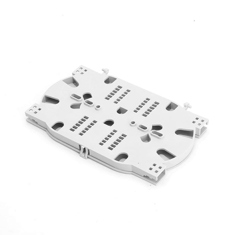 ABS Plastic Box Type Fiber Optic Splice Tray for Installation Protection Class IP54